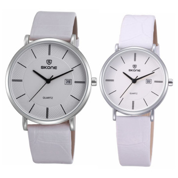 2015 white band quartz movement watches factory price